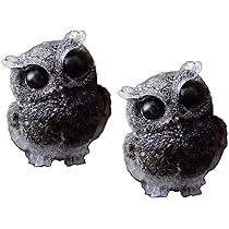 特別限定1点フクロウ隕石入り皆に愛され人間関係円満プレート Amazon.co.jp: Felimoa ふくろう 置物 オブジェ 黒曜石